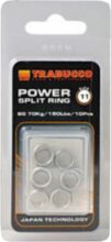 Trabucco Power Split Ring 12,5mm, kulcskarika 6db/csg