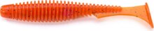 Fishup_U-Shad 2" 10Pcs.049 - Orange Pumpkin/Black