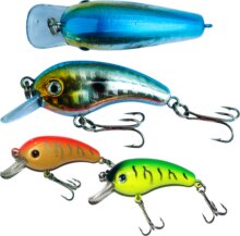 Frenetic Wobbler “Strucker", 5cm, 5g, 0-0,5m, KÉK