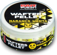 BAIT MAKER Wafters Pellet 6,8 mm Narancs-Menta 30 g