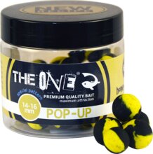 The One Pop Up Honey&Halibut 14-16 mm Black - Yellow