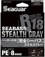 Seaguar R18 Kanzen Seabass Stealth Gray 150M 0.6Gou