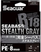 Seaguar R18 Kanzen Seabass Stealth Gray 150M 1.0Gou