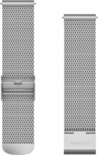 Garmin Óraszíj 20 mm ezüst fém, Milanese, ezüst csat (Quick Release) Vivomove 3 125-197mm