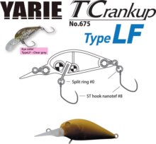 Yarie Jespa Yarie T-Crankup 675 Type Lf 3.5mm 2.6g C29 Tanba Edamame