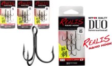 Duo Realis Nano Hármas Horog #5