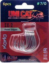 UNI CAT ZX-2 harcsázó Power Gripper méret 7/0 / 6db