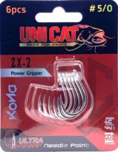 UNI CAT ZX-2 harcsázó Power Gripper / 6db