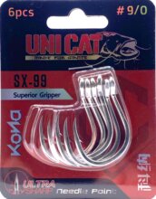 UNI CAT SX-99 Superior harcsázó Gripper méret 9/0 / 6db