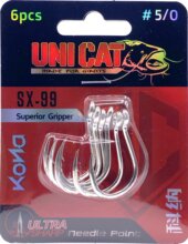 UNI CAT SX-99 Superior harcsázó Gripper méret 7/0 / 6db