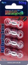 UNI CAT Ball Bearing Swivel golyóscsapágyas harcsázó forgó 90kg / 5pcs.