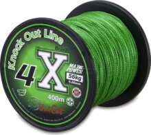 Uni Cat Knock Out 4X fonott harcsázó zsinór 0,60mm / 400m / 56kg