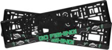 Rendszámtábla tartó 3D Delphin GoFishing! / 2db