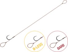 Kötött horog Delphin Proxi Loop / 6db (8cm / 0,10mm / B-LESS #8)