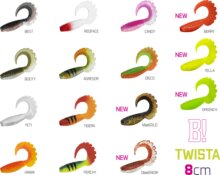 Gumihal Delphin TWISTA UVs / 5db (8cm/HAWAI)