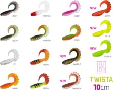 Gumihal Delphin TWISTA UVs / 5db (10cm/PERCHY)