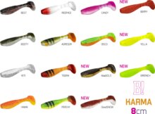 Gumihal Delphin KARMA UVs / 5db (8cm/BERRY)