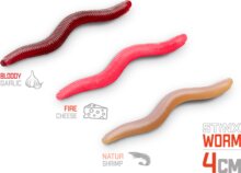 Gumihal Delphin B! StinxWORM Cheese / 50db (4cm / FIRE)