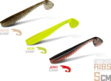 Gumihal Delphin B! StinxRIBS Shrimp / 20db (5cm / JERKY)