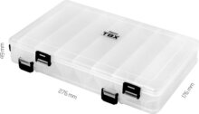 Doboz Delphin TBX Duo 276-16P Clip (276x176x49mm)