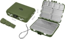 Doboz Delphin TBX Duo 125-11P (125x105x35mm)