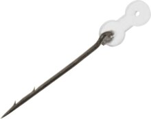 Delphin STINGER csalitüske + szilikonkarikával / fekete / 12db (10mm)