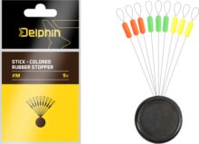Delphin Stick - Színes gumi stopper (M)