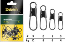 Delphin Japan snap kapocs / 10db (#2/8kg)