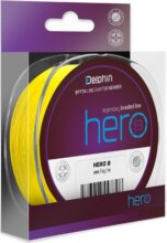Delphin HERO 8 / fluo sárga (0,14mm 9,5kg 1000m)