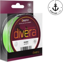 Delphin DIVERA Feeder / fluo zöld (0,08mm 3,6kg 150m)