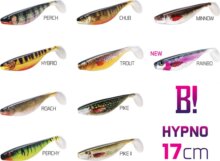 Delphin BOMB! Gumihal HYPNO / 2db (17cm/3D TROUT)