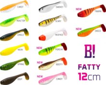 Delphin BOMB! Gumihal Fatty / 5db (12cm/JUNGLE)