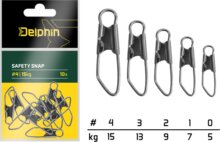 Delphin Biztonsági kapocs / 10db (#4/15kg)