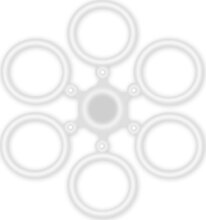 Delphin BaitFIX csalirögzítő szalag (M / 7mm / 30ks)