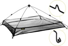 Csalihálló Delphin PE hálóval és peremmel (100x100cm)