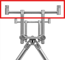 2 botos buzz bar Delphin RPX/TPX Silver rod pod-hoz (26 cm)