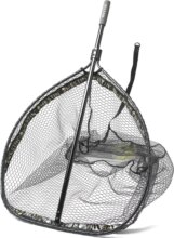 WESTIN W3 Gumis merítőháló L (60cm széles, 70cm hosszú, 50 cm mély, 100cm nyélhossz)