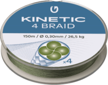 KINETIC 4 Braid 150m 0,20mm/18,0kg Dusty Green