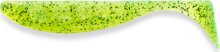 FISHUP Wizzle Shad 5" (4pcs.), #026 - Flo Chartreuse/Green