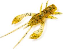 FISHUP Real Craw 1.5" (10pcs.), #036 - Caramel/Green & Black