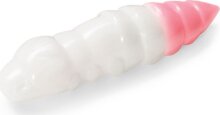 FISHUP Pupa 1.2" (10pcs.), #132 - White/Bubble Gum