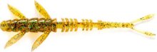 FISHUP Flit 4" (7pcs.), #036 - Caramel/Green & Black