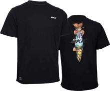 BKK SHORT SLEEVE CASUAL SHIRT PIKE - BLACK L