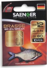 SAENGER Bream előkötött horog 10 / 60cm / 10db