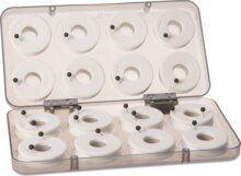 MS RANGE Rigbox előketartó doboz / 8 tekercs / 21,5X11X3cm