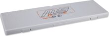 MS RANGE Hook Rig Box szerelt előke tartó doboz / max 100db szerelék tárolás / 33x10cm