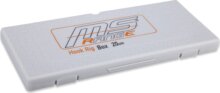 MS RANGE Hook Rig Box szerelt előke tartó doboz / max 100db szerelék tárolás / 23x10cm