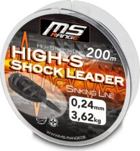 MS RANGE High-S monofil süllyedő előke zsinór / 0,28mm / 200m / 5,27kg