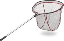 IRON CLAW Predator Econ Scoop / ragadozóhalas merítőháló / gumirozott 70 X 60cm háló / 120cm aluminium nyél