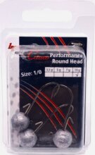 IRON CLAW Performance Round Head horog méret 1/0 / 10g / 3db
